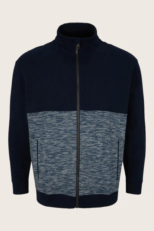 TOM TAILOR – 1034748 VEST – BLAUW