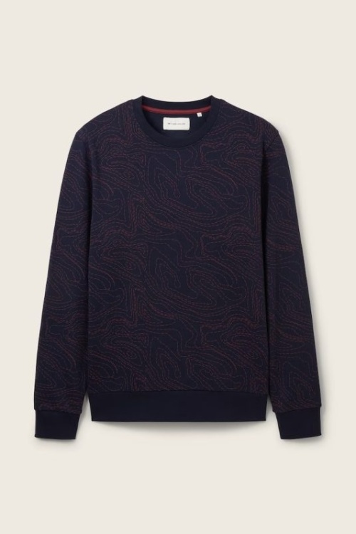 TOM TAILOR – 1037854 SWEATER – BLAUW
