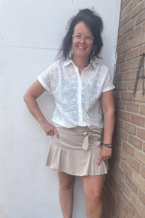 BROEKROK – BEIGE