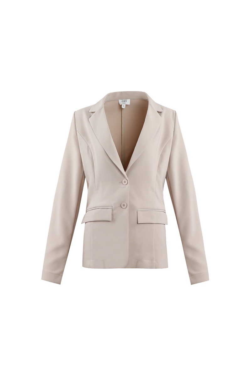 C&S THE LABEL - VICKI BLAZER - BEIGE
