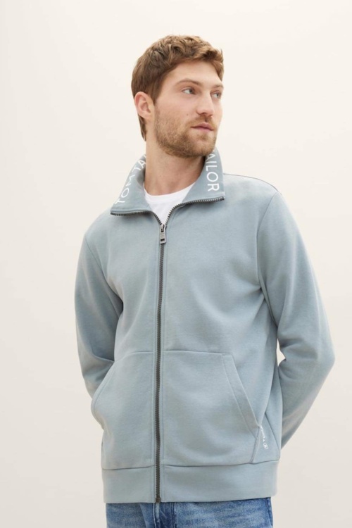 TOM TAILOR - 1040829 VEST - BLAUW