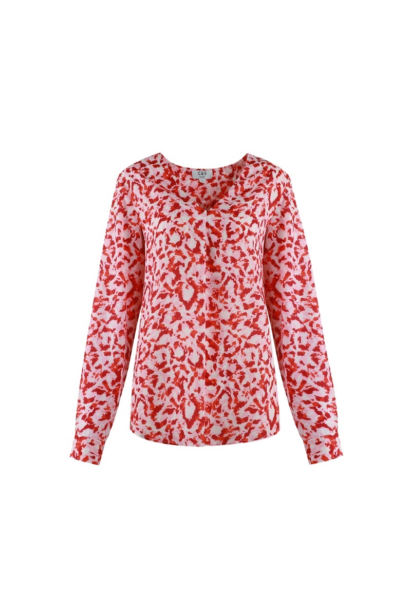 C&S THE LABEL - VERO BLOUSE - ORANJE ROZE
