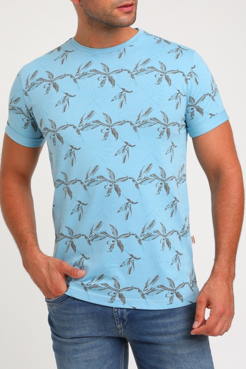 GABBIANO - 154519 - TSHIRT - LICHT BLAUW