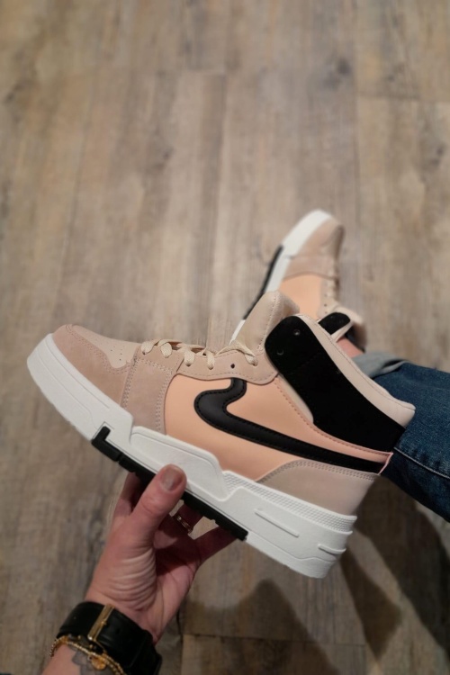 LL1842 SNEAKER - BEIGE ZALM