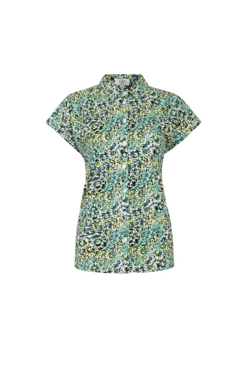 C&S THE LABEL - AAF BLOUSE - GROEN