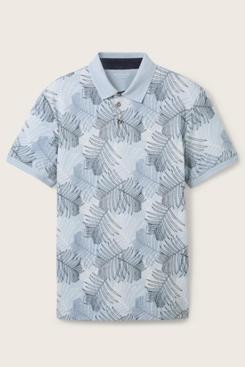 TOM TAILOR - 1040947 POLO - LICHT BLAUW