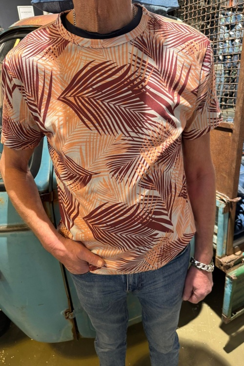 TWINLIFE - TW42501 TSHIRT - ORANJE