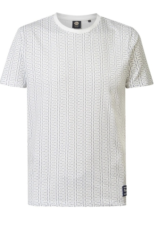 PETROL - M-1040-TSR644 TSHIRT - WIT