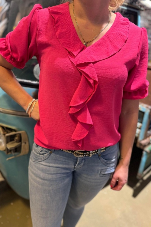 BLOUSE - ROESEL - HARD ROZE
