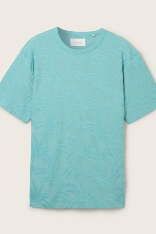 TOM TAILOR - 1041833 TSHIRT - TURQUOISE