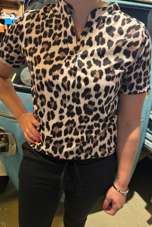 4691 TOP - TRAVEL - LEOPARD