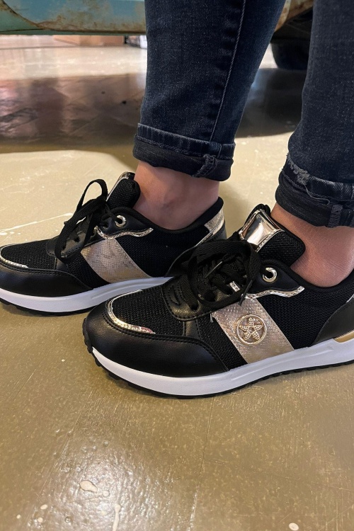 US72 SNEAKER - ZWART GOUD