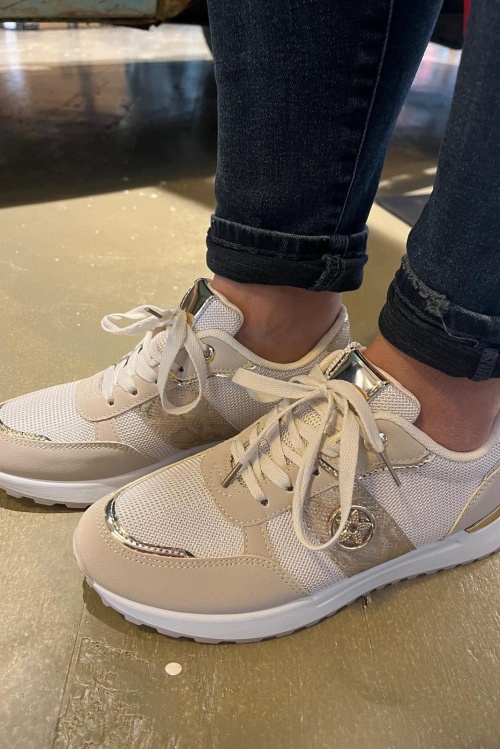 US72 SNEAKER - BEIGE GOUD