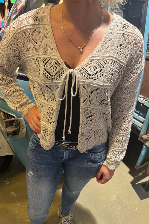 IBIZA VEST - BEIGE
