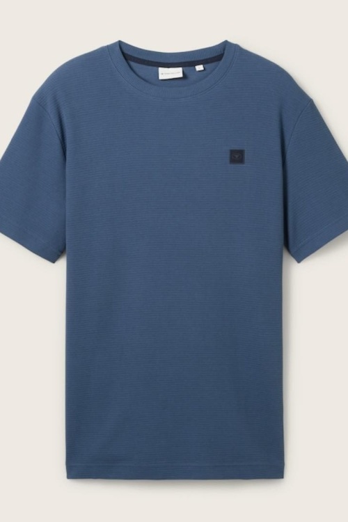 TOM TAILOR - 1043386 TSHIRT - BLAUW