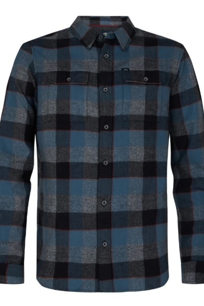 PETROL - M-3040-SIL417 - BLOUSE - BLAUW