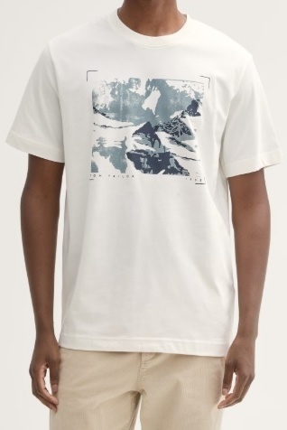 TOM TAILOR - 1043991 - TSHIRT - WIT