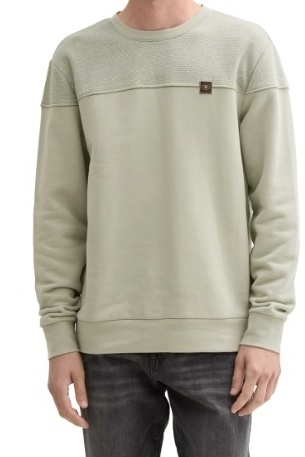 TOM TAILOR - 1044040 - SWEATER - LICHTGROEN