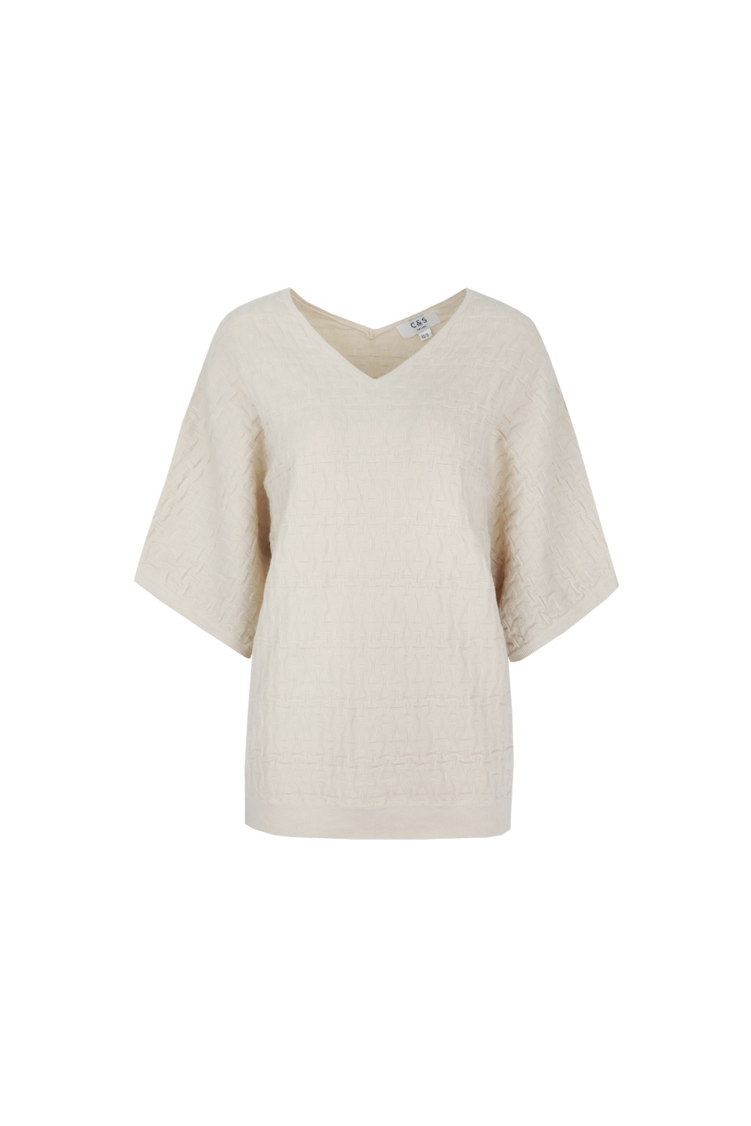 C&S THE LABEL - FLORE TOP - BEIGE