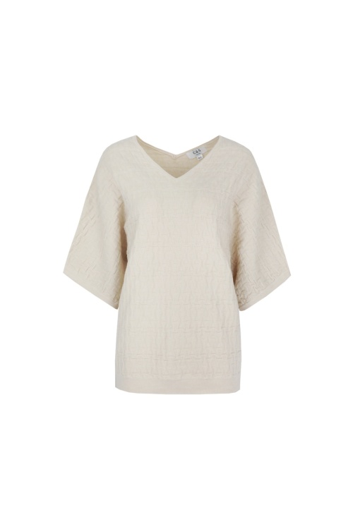 C&S THE LABEL - FLORE TOP - BEIGE