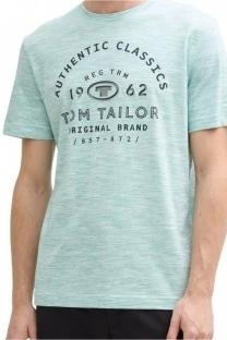 TOM TAILOR - 1045625 TSHIRT - GROEN
