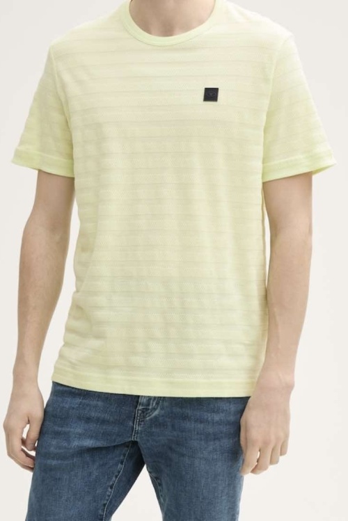 TOM TAILOR - 1045677 TSHIRT - LIME