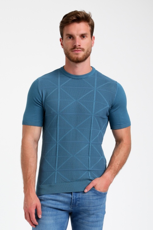 GABBIANO - 155510 TSHIRT - PETROL 