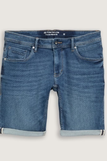 TOM TAILOR - JOSH SHORT - BLAUW