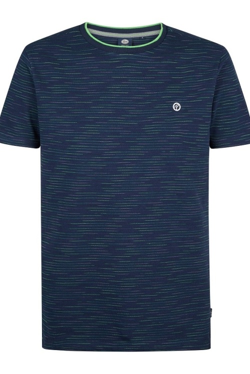 PETROL - M-1050-TSR635 - TSHIRT - BLAUW