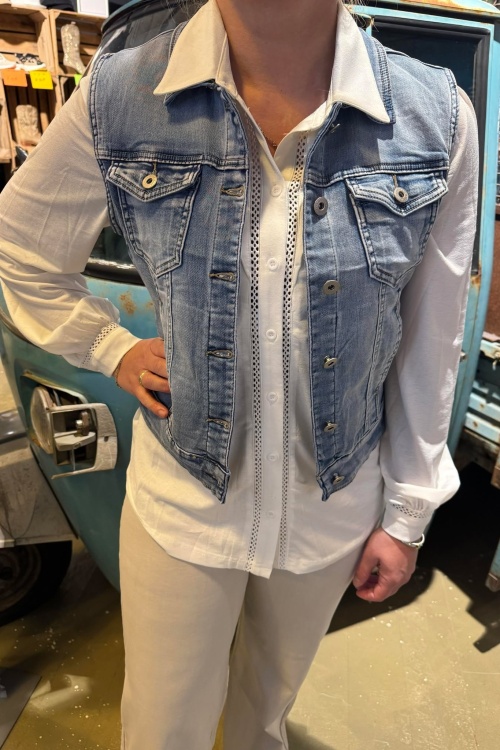 GILET 3217 - DENIM 