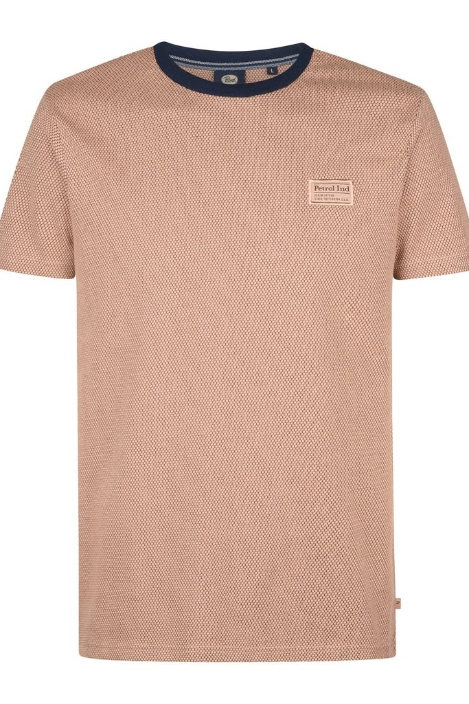 PETROL - M-1050-TSR628 - TSHIRT - LICHTBRUIN 