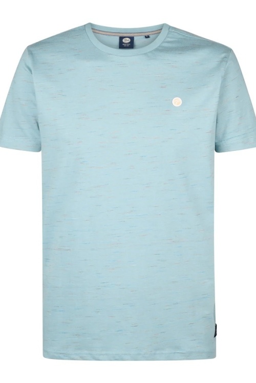 PETROL - M-1050-TSR641 - TSHIRT - GROEN