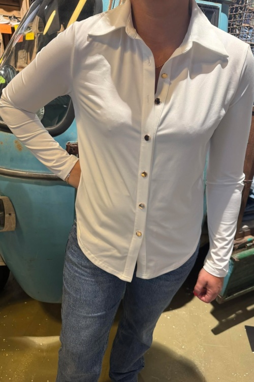 HS6658 - BLOUSE - WIT 