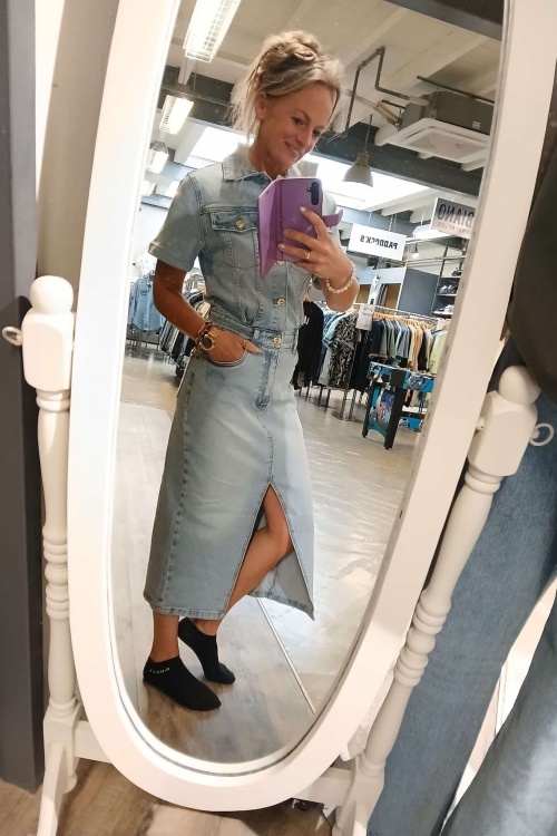 QUEEN HEARTS - W3355 SUIT - DENIM 