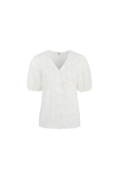 C&S THE LABEL - SILLEDA TOP - BEIGE