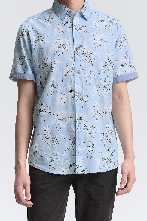 TOM TAILOR - 1046085 - BLOUSE - LICHTBLAUW