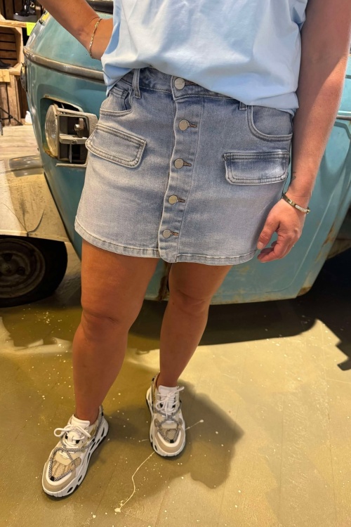 T3007 BROEKROK - DENIM 