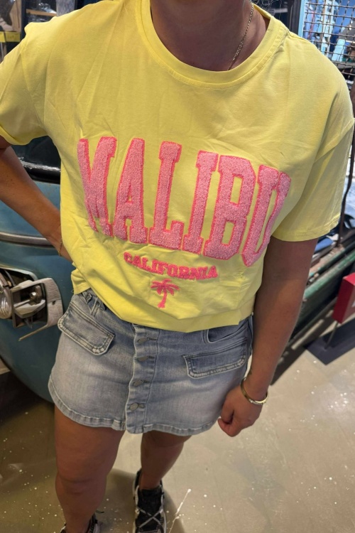 80110683 - TSHIRT - GEEL 