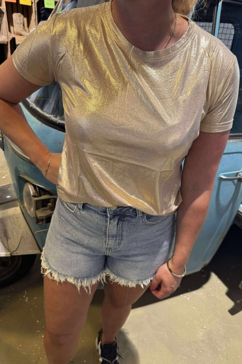 186 - TSHIRT - GOUD 