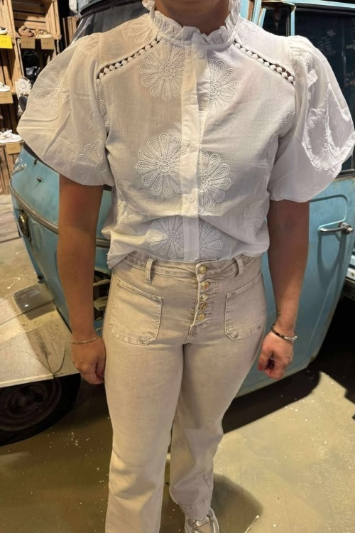 81220 - BLOUSE - WIT
