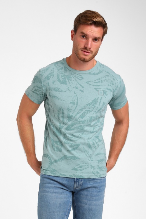 GABBIANO - 155911 - TSHIRT - BLAUW
