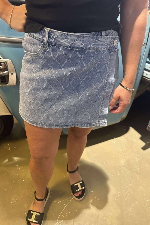 Y3332 - BROEKROK - DENIM 