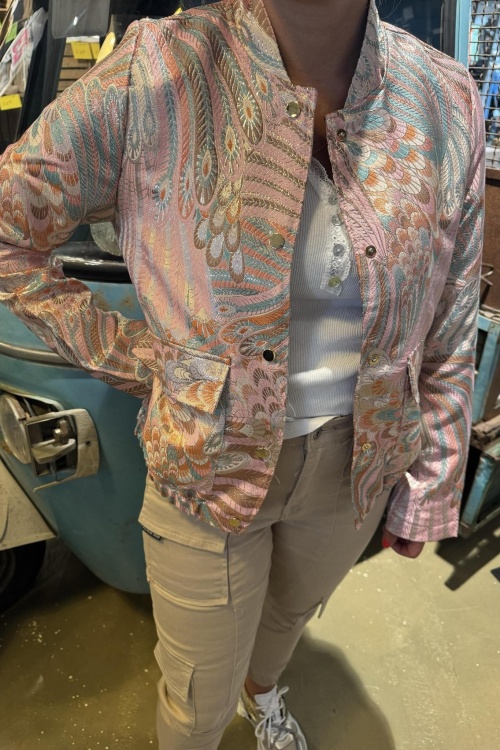 BOMBERJACK - PRINT - ROZE 