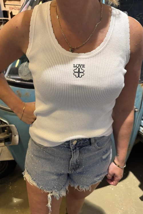 SINGLET - WIT