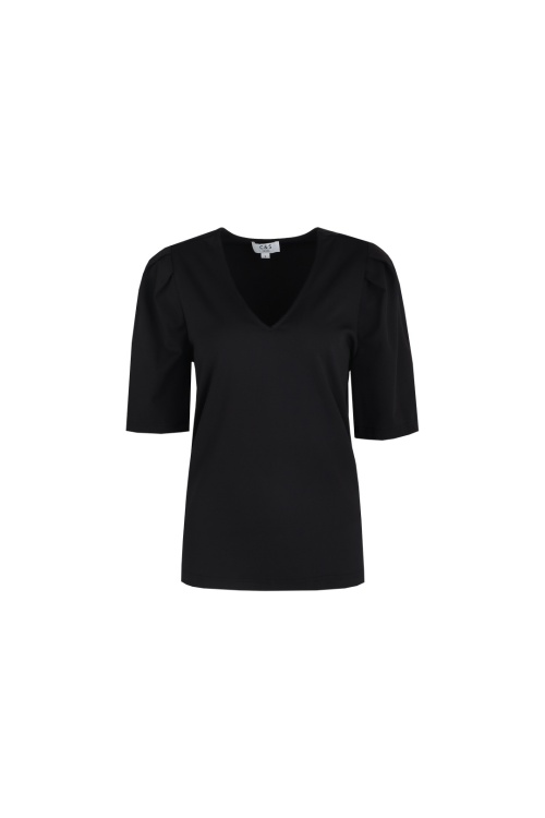C&S THE LABEL - TAMARAH TOP - ZWART