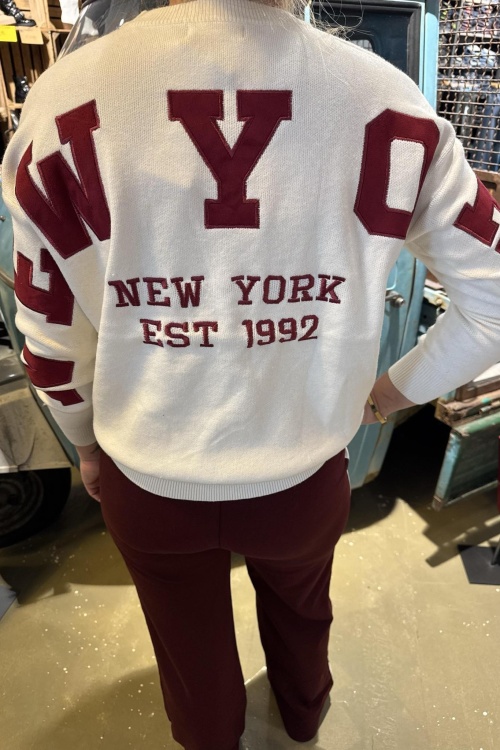 657 TRUI NEW YORK - BEIGE BORDEAUX 
