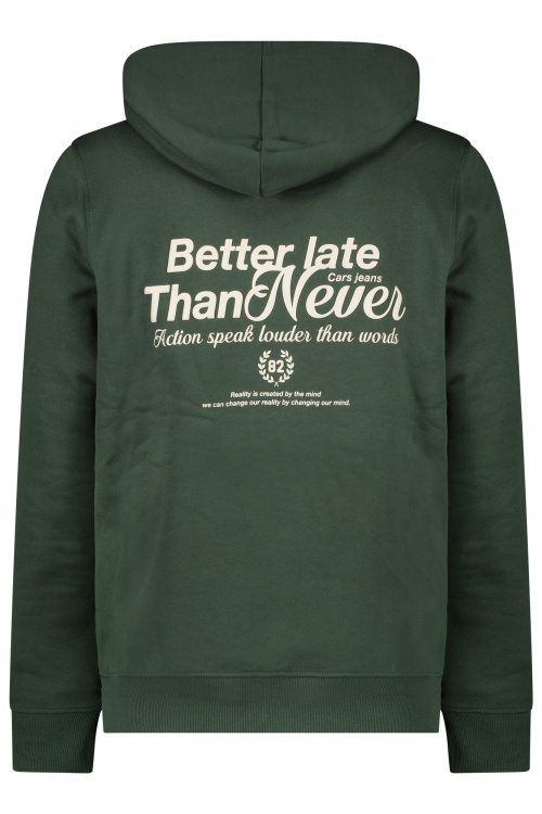 CARS - DUKEY - HOODIE - DONKERGROEN