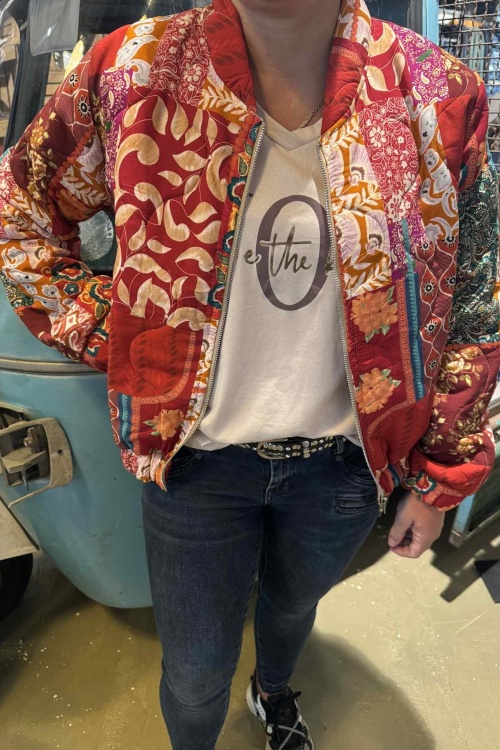 BOMBER - PRINT - ROOD PRINT