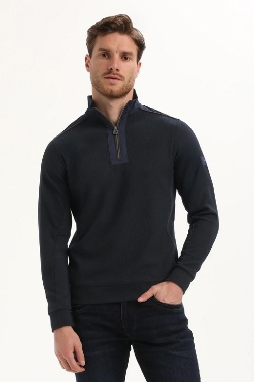 GABBIANO - 775775 - SWEATER - DONKERBLAUW