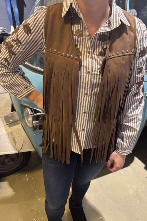 GILET - FRANJERS - BRUIN